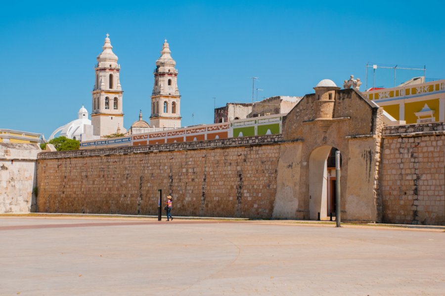 Couvent forteresse de San Francisco à Campeche. Anna ART - Shutterstock.com