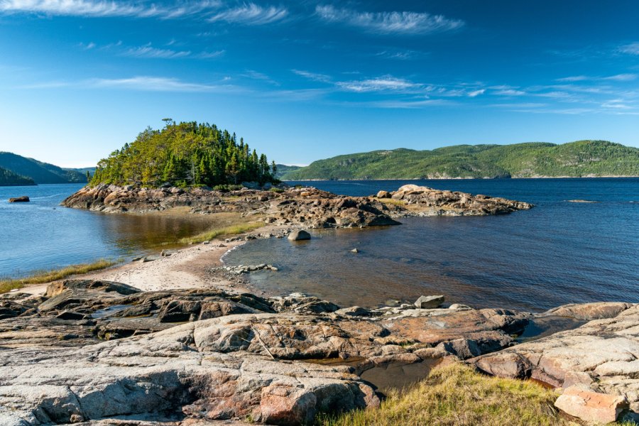 Paysage du fjord du Saguenay. Louis-Michel Desert-shutterstock