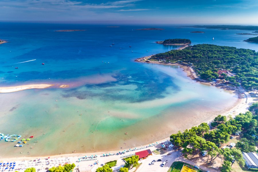 La longue plage de Medulin. moreimages - Shutterstock.com