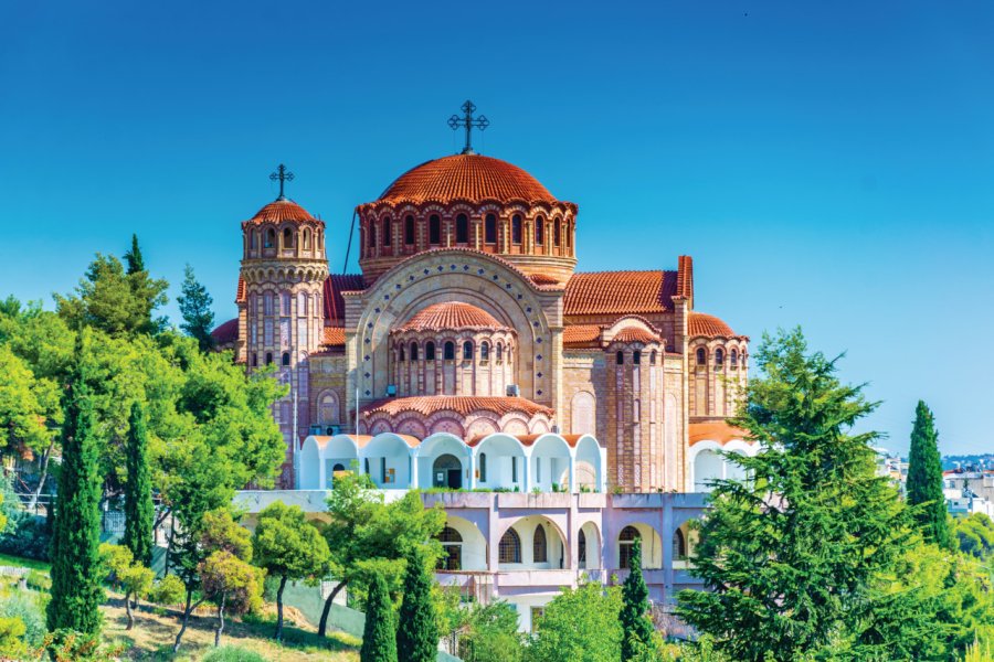 Église Agios Pavlos à Thessalonique. trabantos - iStockphoto.com