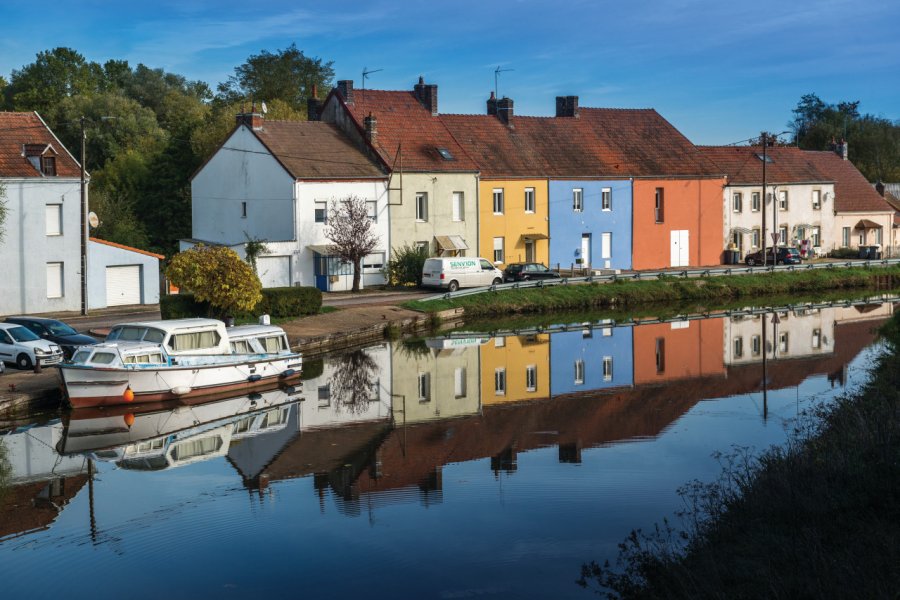 Port de plaisance, Blanzy. Oscara photographe - Creusot Montceau Tourisme