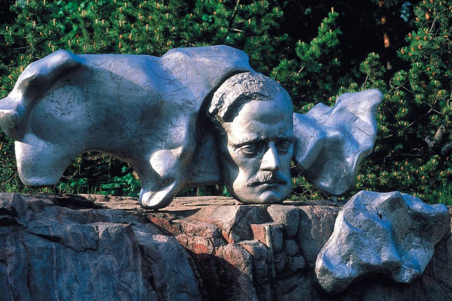 Le monument Sibelius à Helsinki. Thierry Lauzun - Iconotec