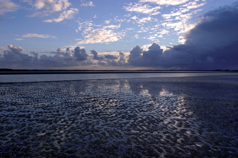 Couleurs du soir sur la baie de Somme (© Alexq - Fotolia))