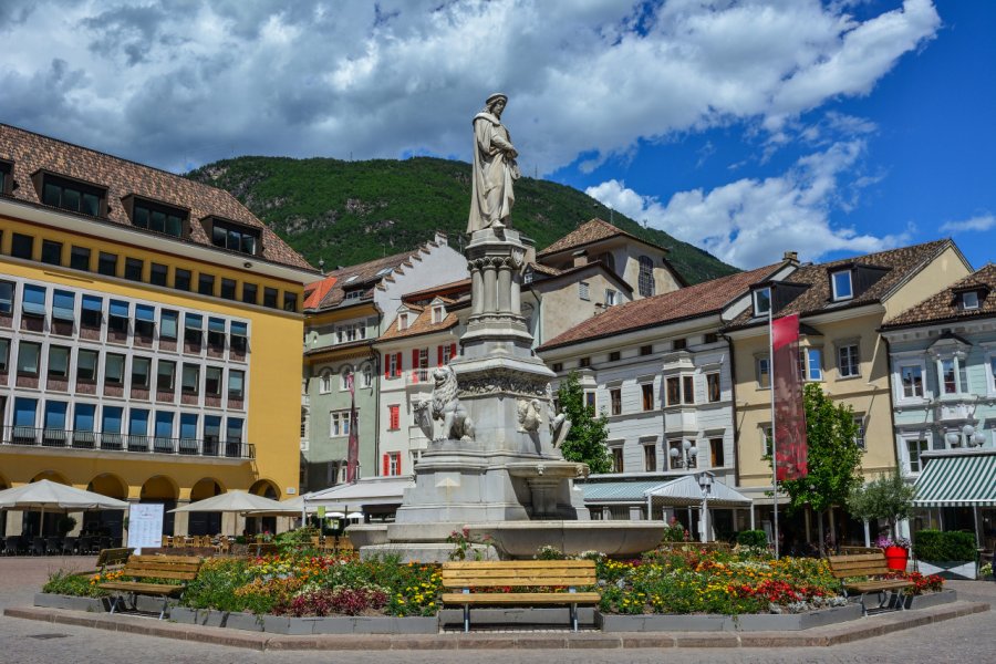 Piazza Walther à Bolzano. LUC KOHNEN - Shutterstock.com