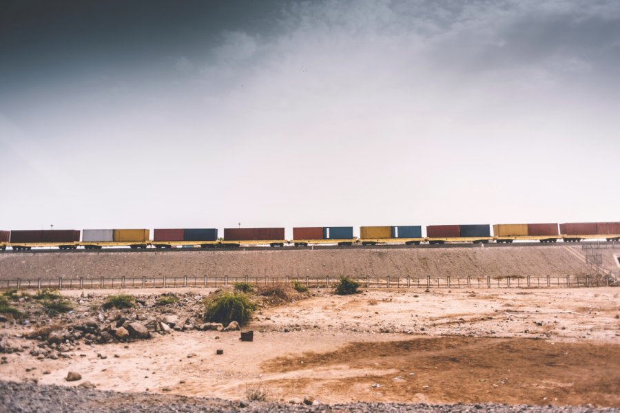 Train de fret sur la ligne Addis-Abeba - Djibouti Nirian - iStockphoto.com