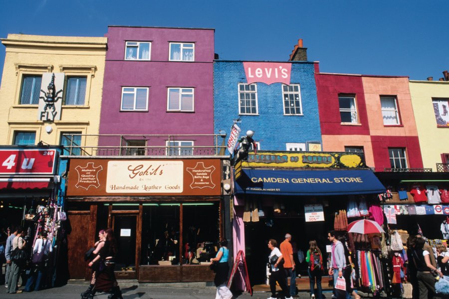 Camden Town et son marché. Philippe GUERSAN - Author's Image