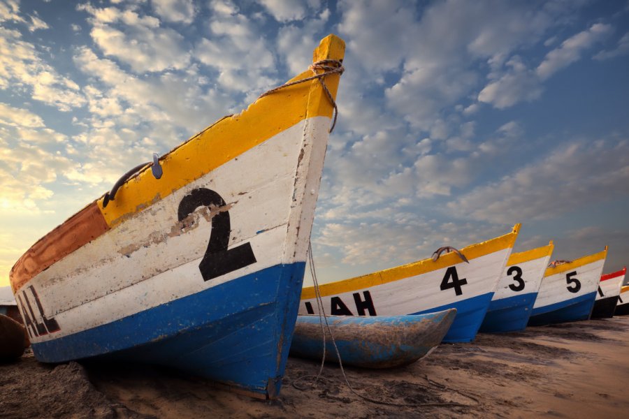 Bateaux de pêcheurs à Senga Bay. Dietmar Temps - Shutterstock.com