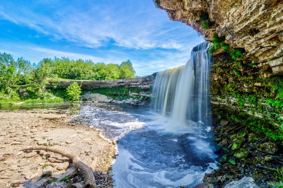 Les chutes d'eau de Jägala. Studio MDF - Shutterstock.com