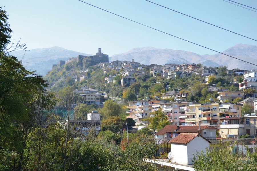 Ville de Gjirokastra. Céline CHAUDEAU