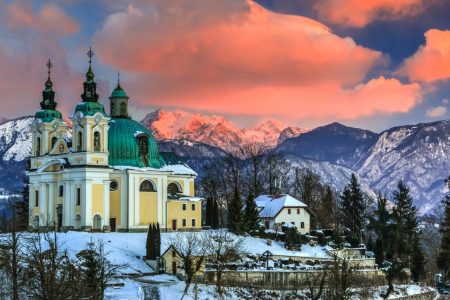 Eglise Sainte-Anne, près de Kamnik. Xseon - Shutterstock.com