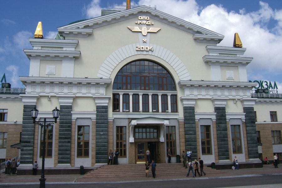 Gare de Krasnoïarsk Stéphan SZEREMETA