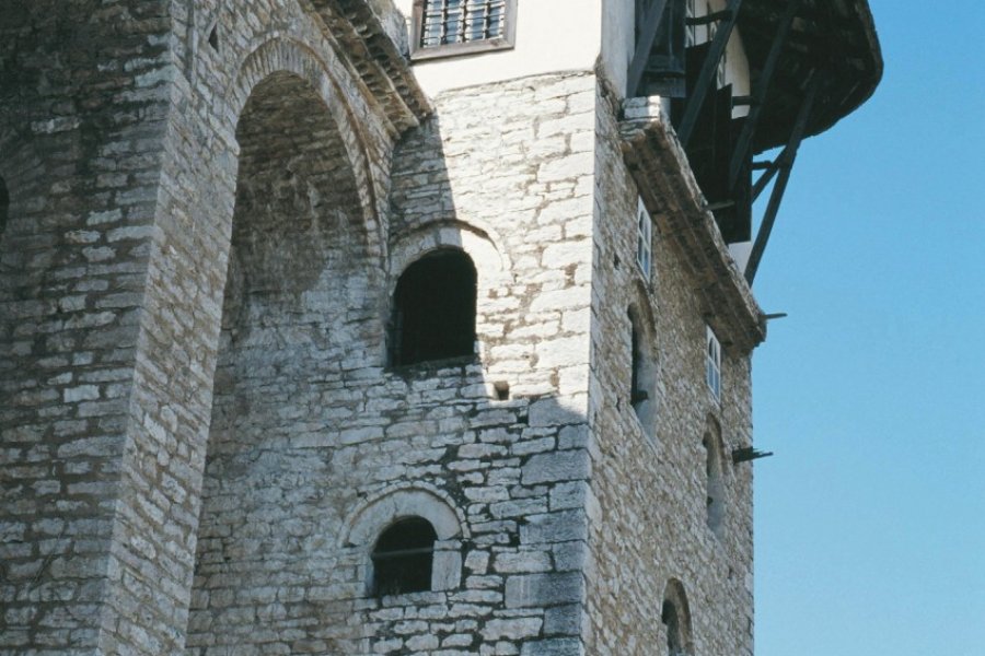 La maison Zekate sur les hauteurs du quartier de Palorto. (© Julie Briard))