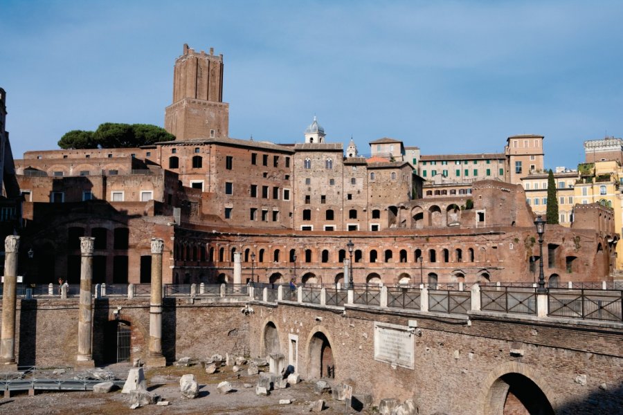 Fori Imperiali (forums impériaux) et marchés de Trajan. Philippe GUERSAN - Author's Image