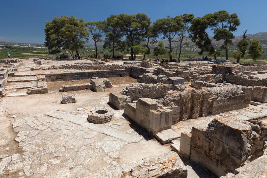 Ancien palais minoen de Phaestos. Carl DeAbreu Photography - Shutterstock.com