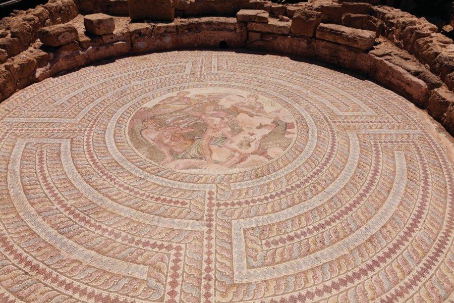 Mosaïque, parc archéologique de Paphos. Julien HARDY - Author's Image