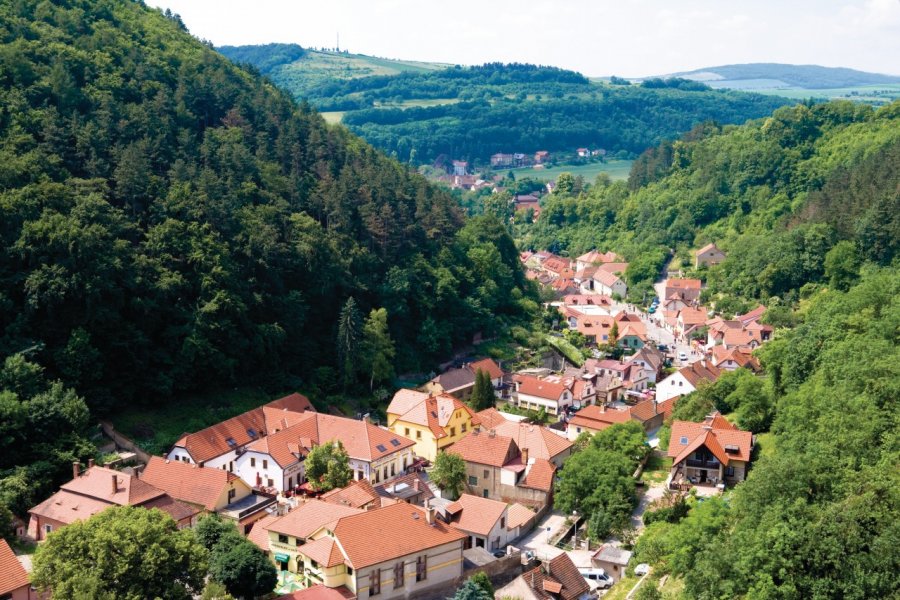 Le village de Karlštejn. Author's Image