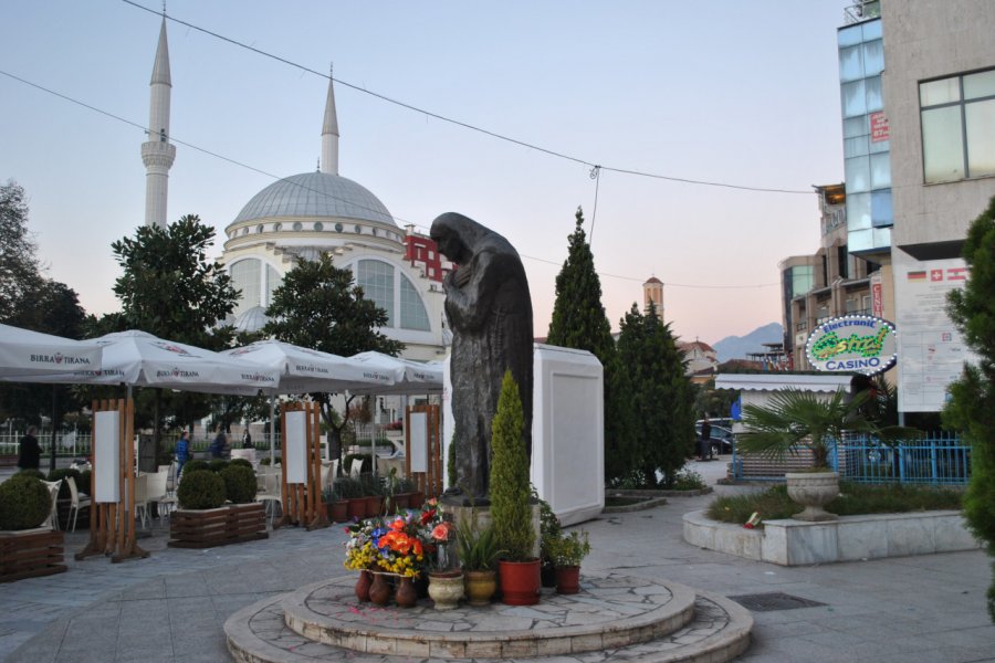 Le centre de Shkodra. Béranger THIBAUT