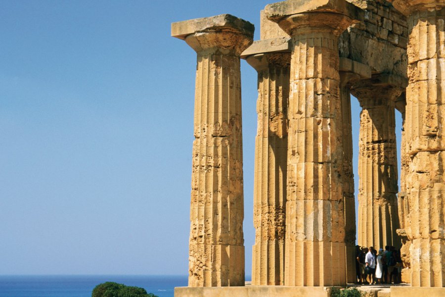 Temple E, site archéologique de Selinunte. Author's Image