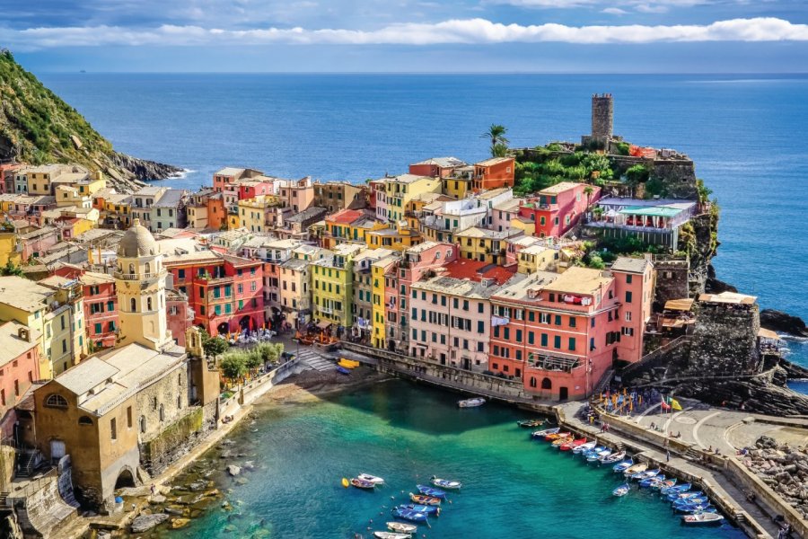 Le port de Vernazza. MartinM303 - iStockphoto