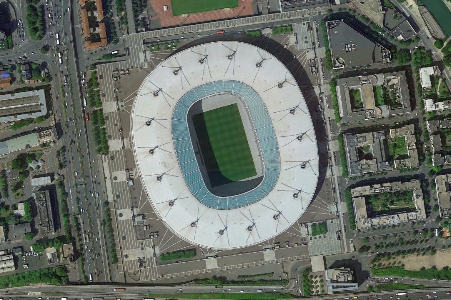 Vue aérienne du Stade de France. gokturk_06 - Shutterstock.com