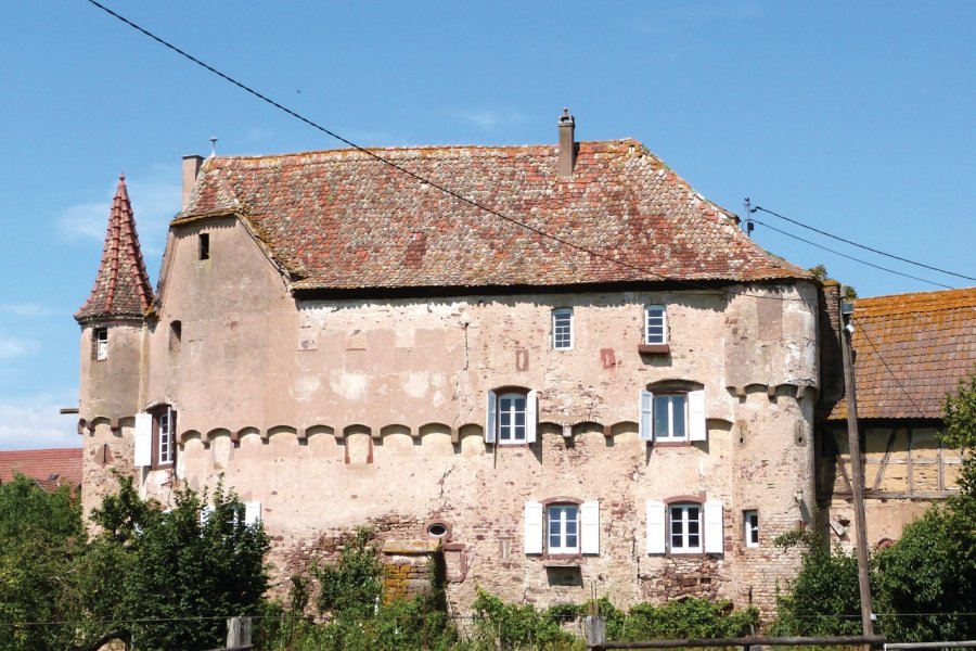 Le château fort de Breuschwickersheim. Marie Catherine ACH