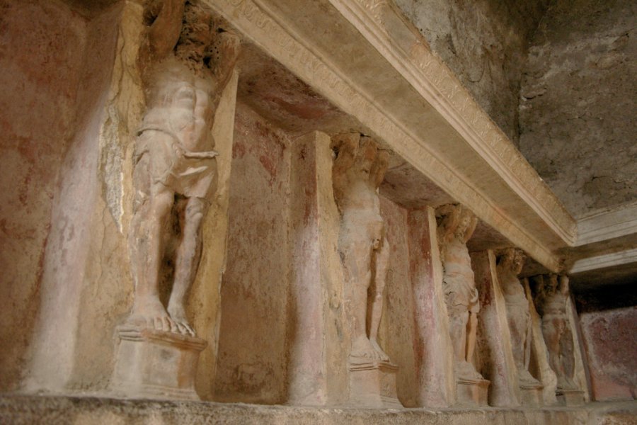 Thermes du forum. Stéphan SZEREMETA