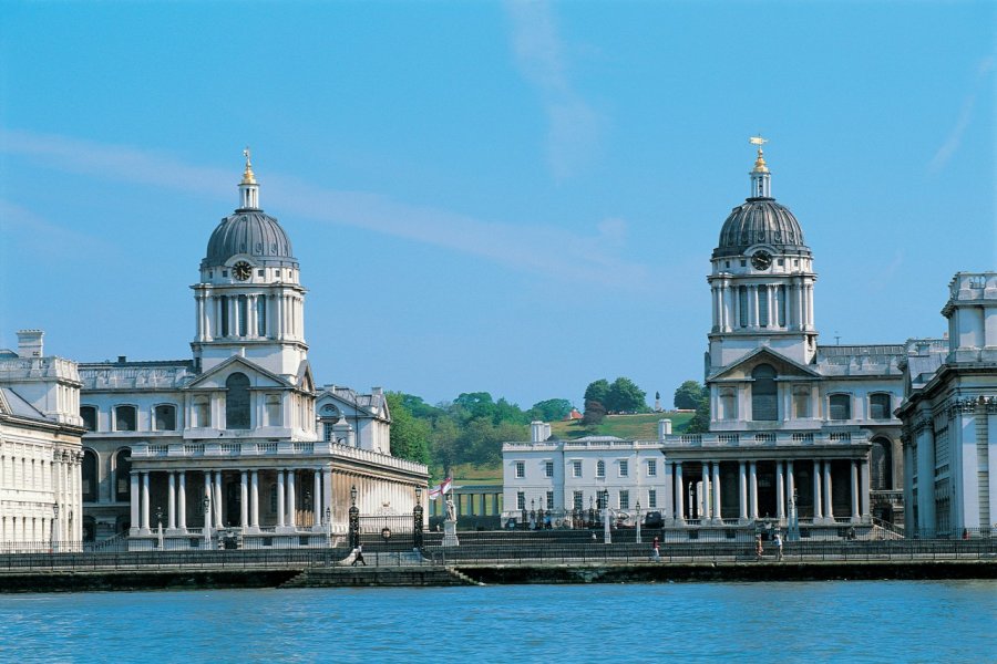 L'Old Royal Naval College, dans le quartier de Greenwich. John Frechet - Iconotec