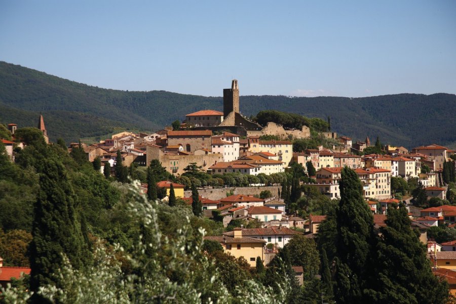 Panorama de Castiglion Fiorentino. Anghifoto - Fotolia