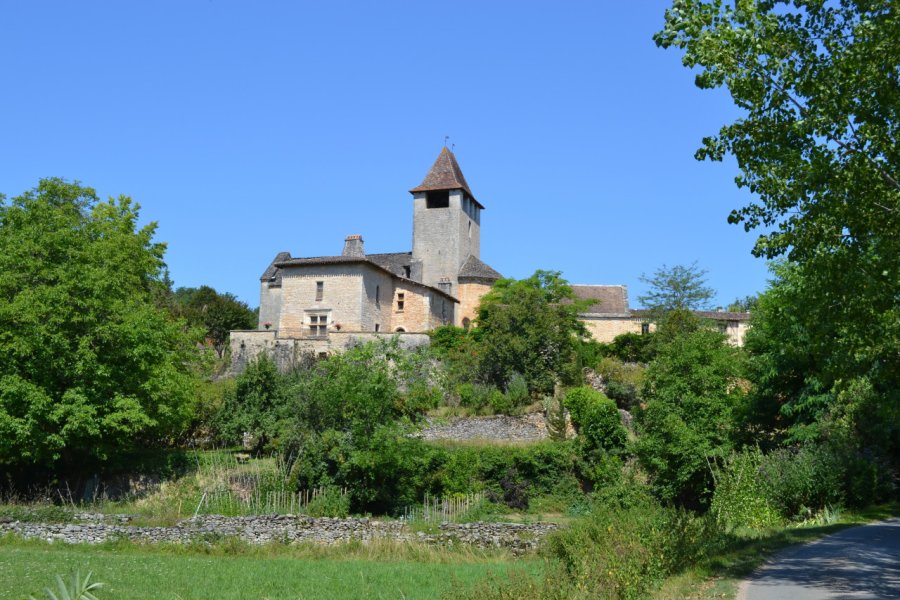 Hameau de Saint-Avit à Lacapelle-Biron. ADRT47