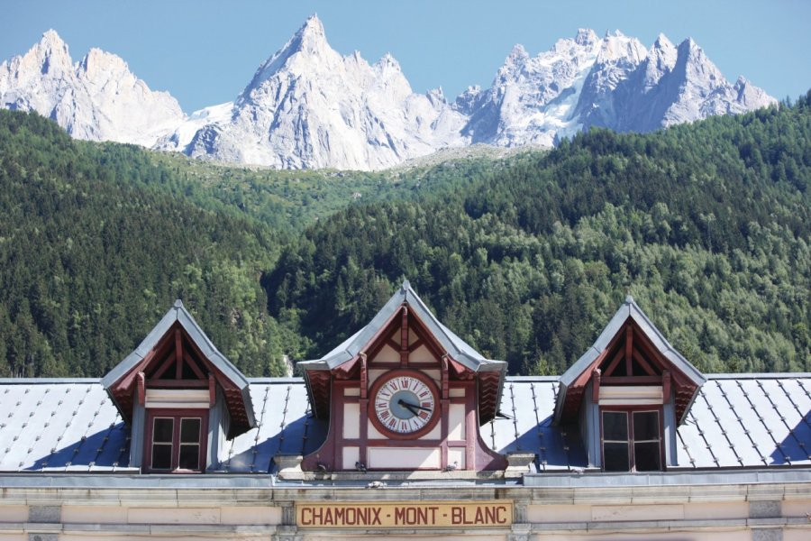 La gare de Chamonix - Mont-Blanc Trait2lumiere - iStockphoto.com