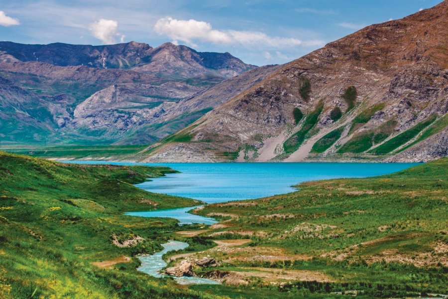 Lac Lar Dam, au pied du Mont Damavand. Mohammad Khalilbeigi