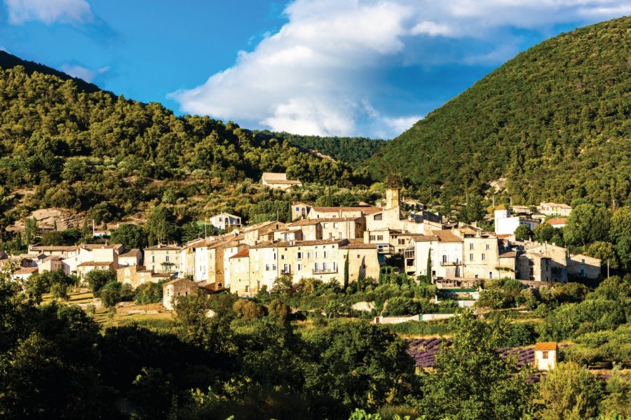 Le village de Venterol. Phbcz - iStockphoto