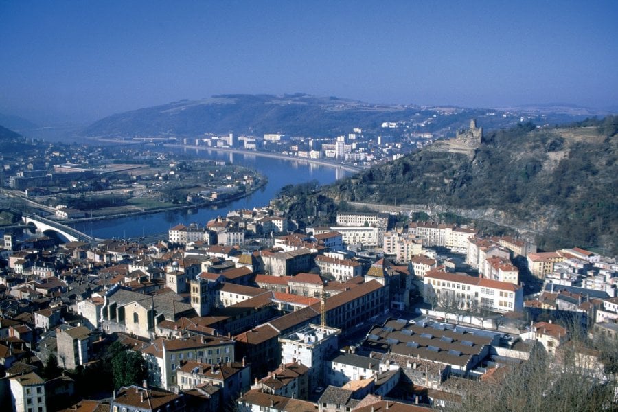 Vue du Rhône et de Vienne PHOVOIR