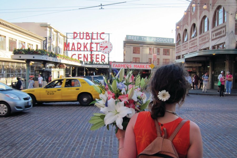 Marché de Pike Place. Stéphan SZEREMETA