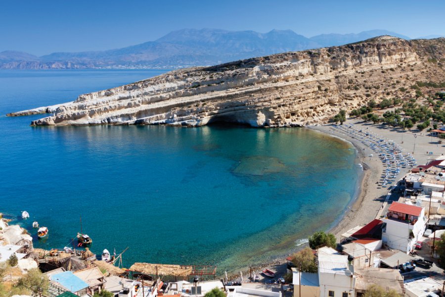 La plage de Matala. PanosKarapanagiotis - iStockphoto