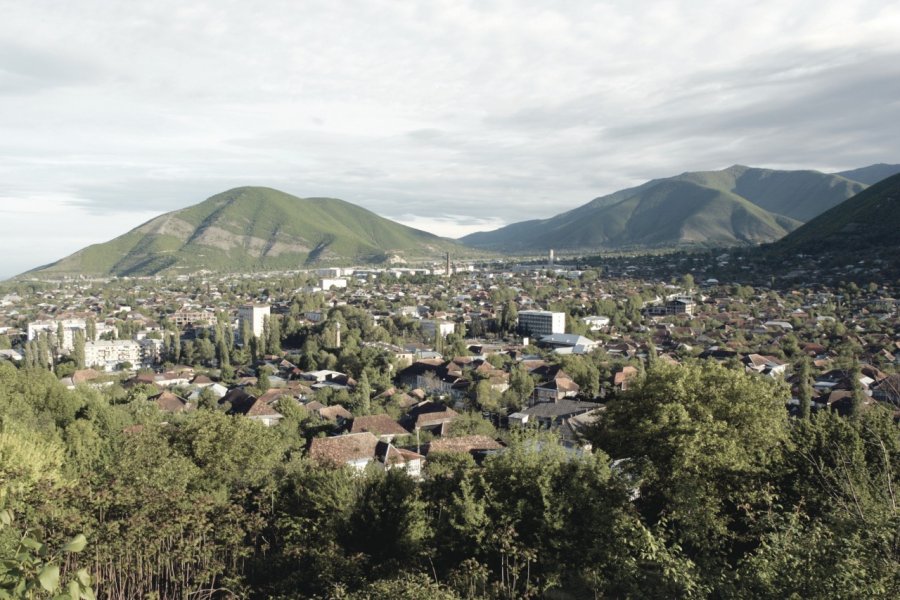 Vue générale de Sheki. Sylvie FRANCOISE