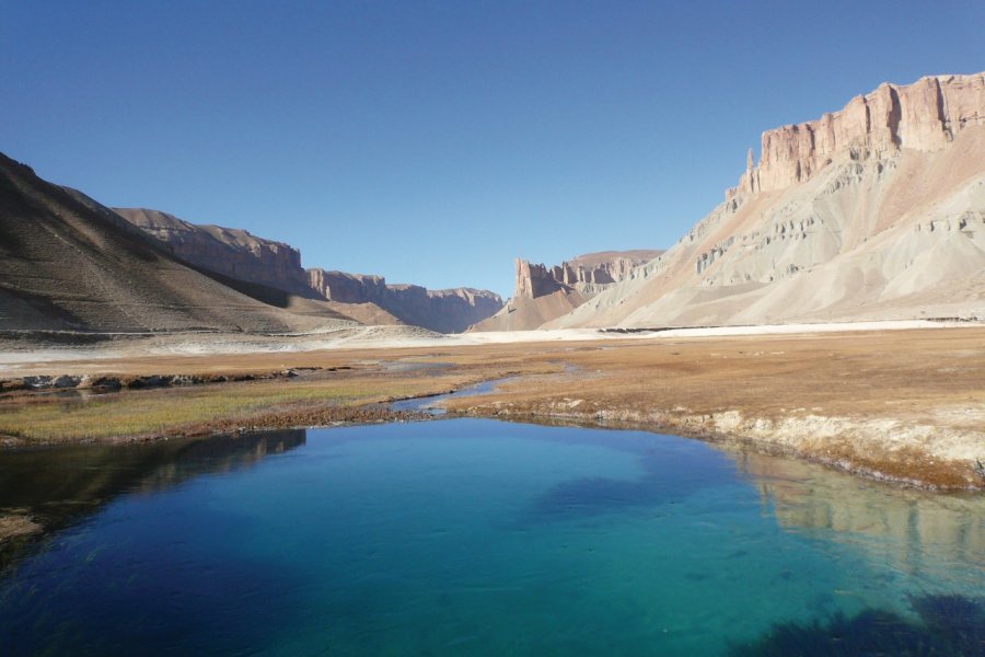 Les étendues bleues turquoise des lacs de Band-e-Amir. Constance de Bonnaventure