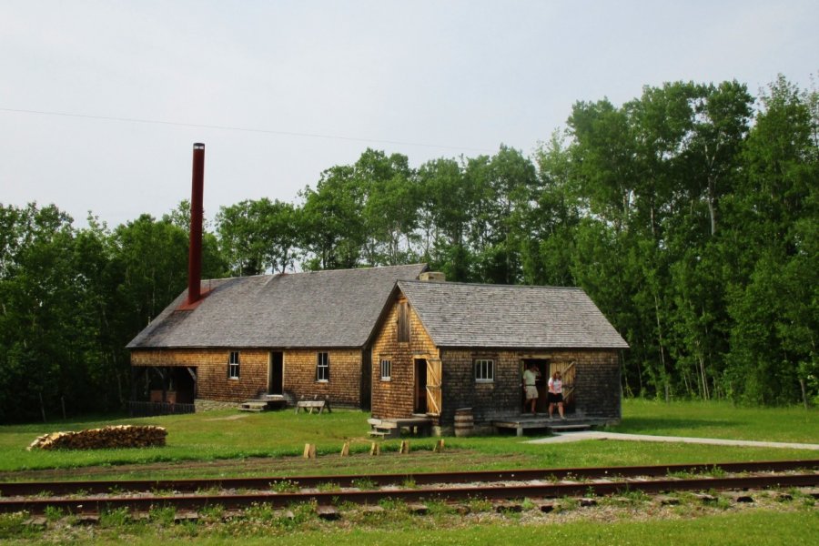 Village historique acadien à Bertrand au Nouveau-Brunswick. Valérie FORTIER