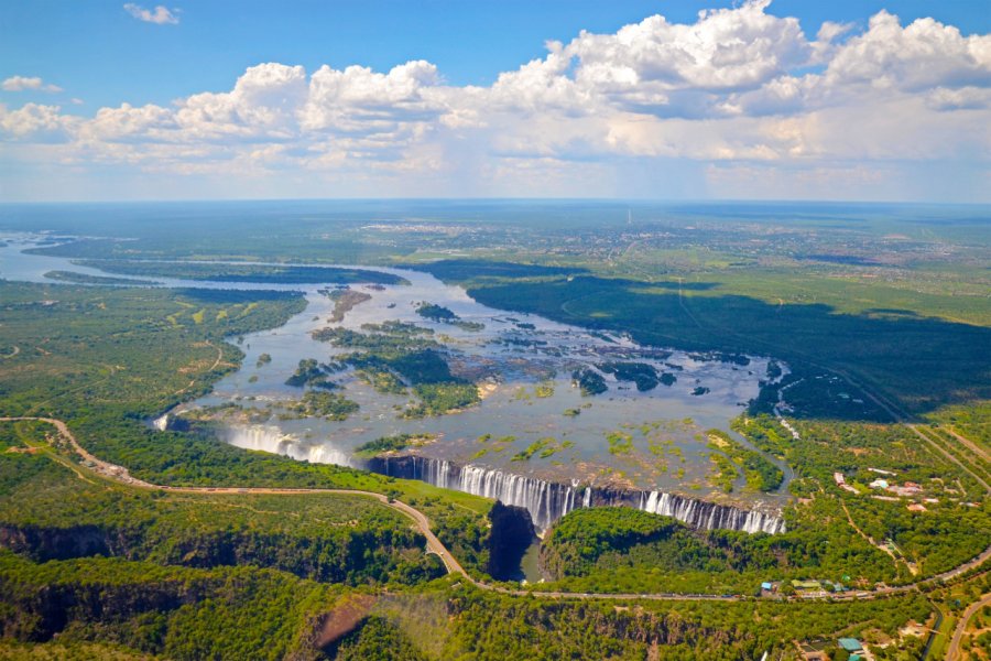 Les Chutes Victoria. Klara Bakalarova - stock.adobe.com
