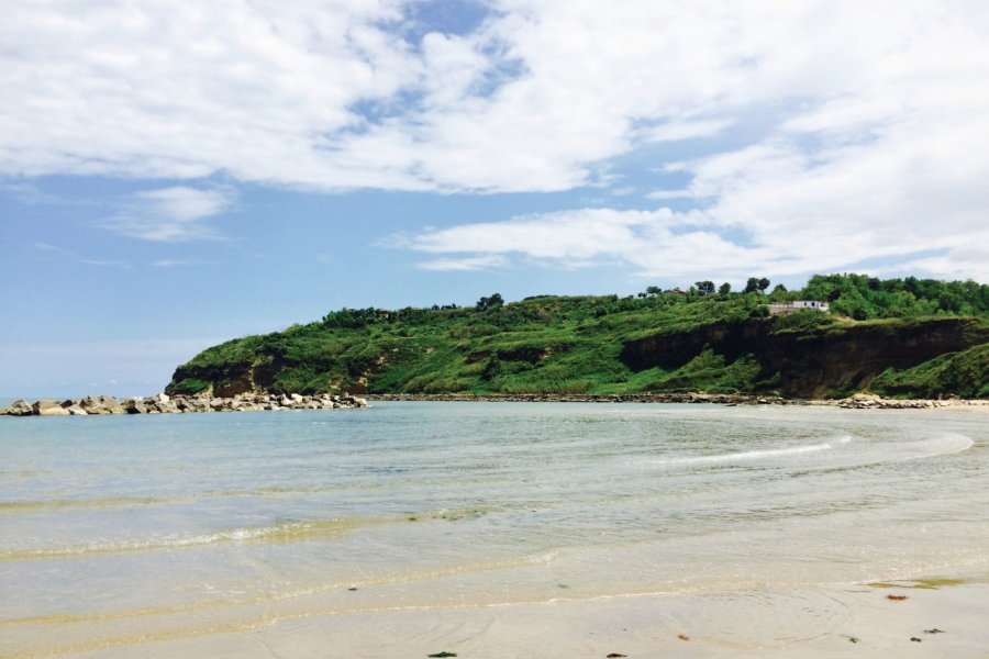 La plage du Lido Riccio, au nord d'Ortona. Muriel PARENT