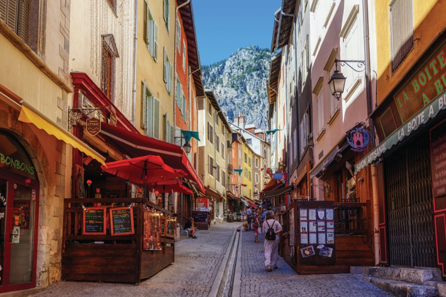 La ville de Briançon. Xantana - iStockphoto.com