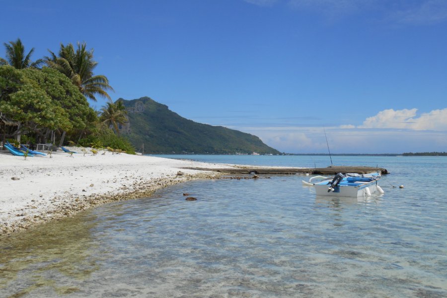 Paysages de Maupiti Roxane LAMOUILLE