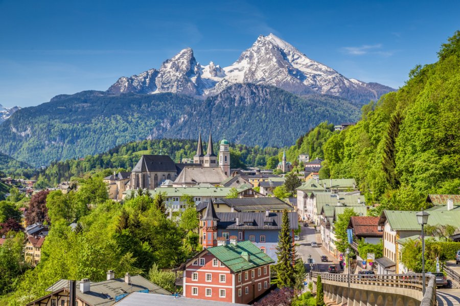 Berchtesgaden et le mont Watzmann. canadastock - Shutterstock.com