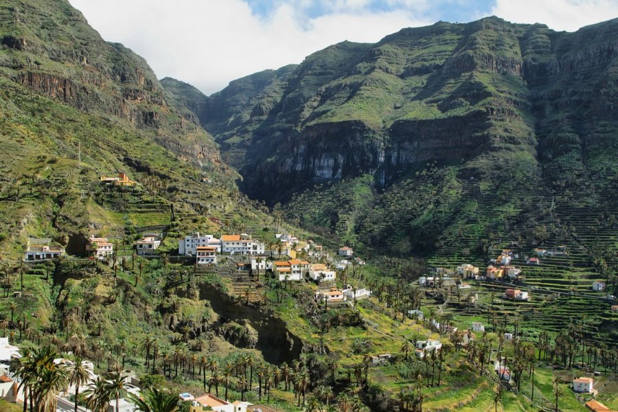 La Valle Gran Rey sur l'Île de La Gomera. Marisa Estivill - Shutterstock.com