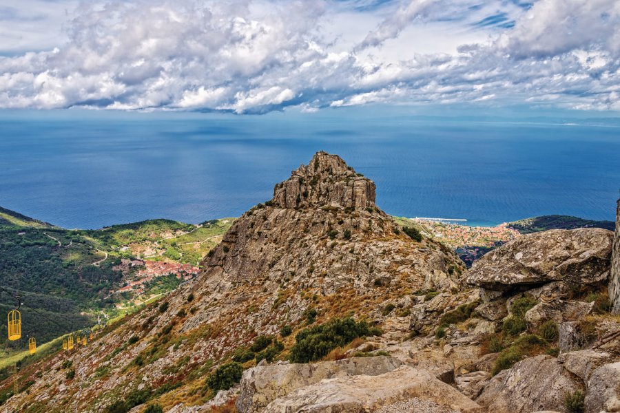 Le mont Capanne sur l'île d'Elbe. andrzej63 - iStockphoto.com