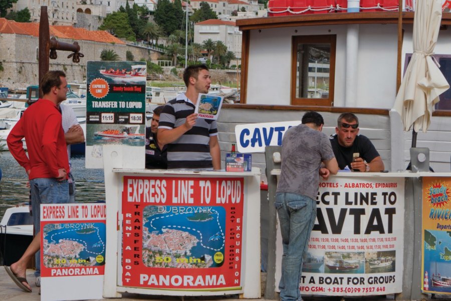 Plusieurs croisières sont proposées autour de Dubrovnik. (© Lawrence BANAHAN - Author's Image))