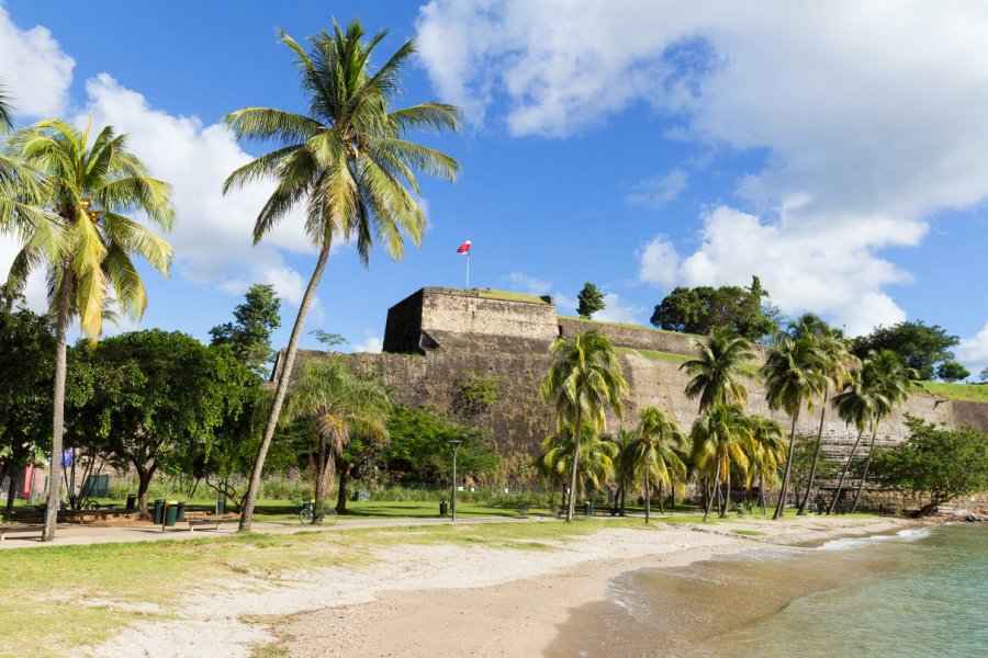 Le Fort Saint-Louis, à Fort-de-France. Petr Kovalenkov - Shutterstock.com