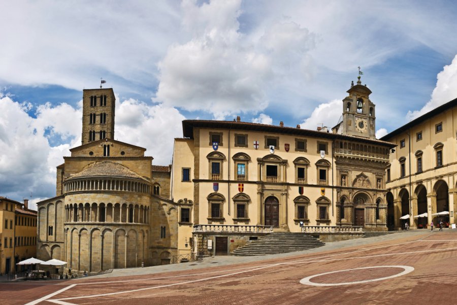 Piazza Grande, Arezzo. Karambol - iStockphoto