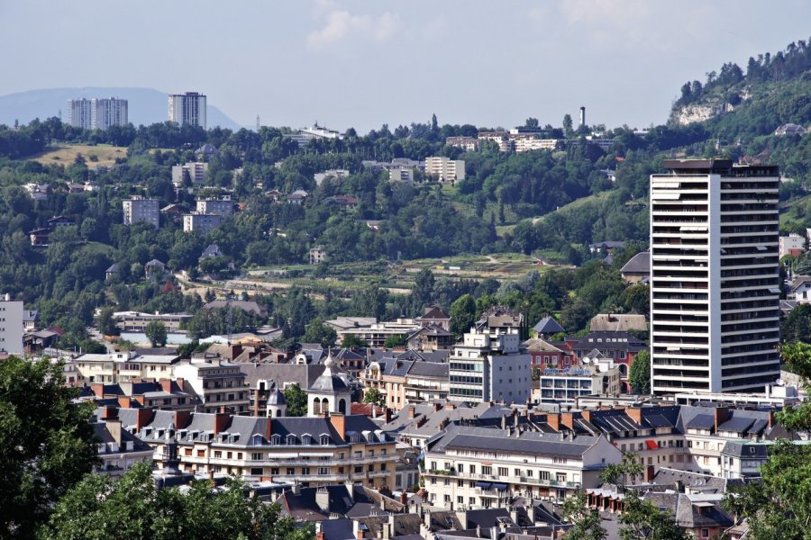 Vue de Chambéry Uolir - Fotolia