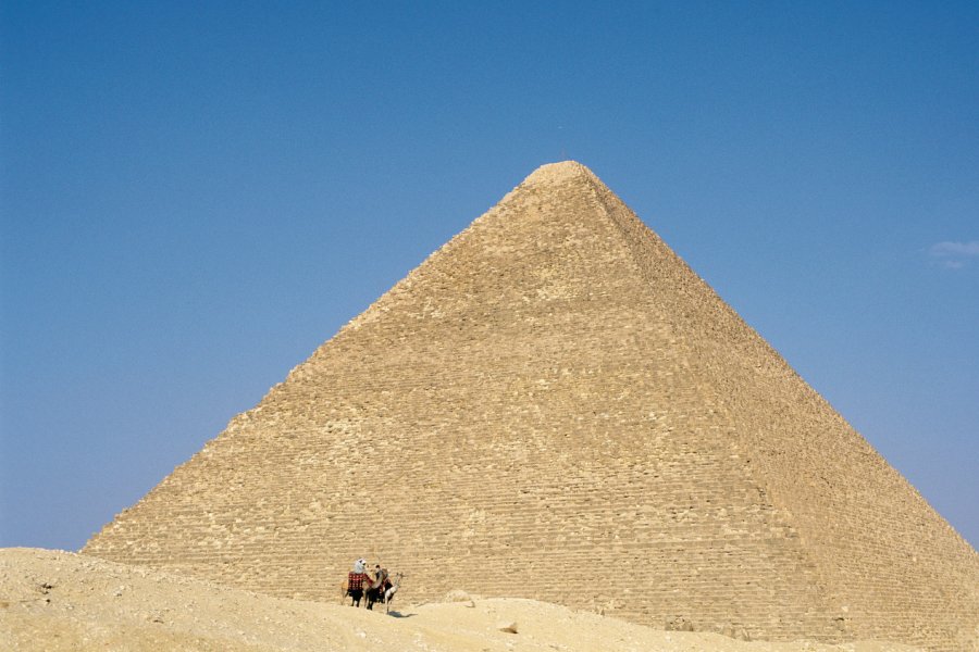 Les pyramides de Khephren. Author's Image